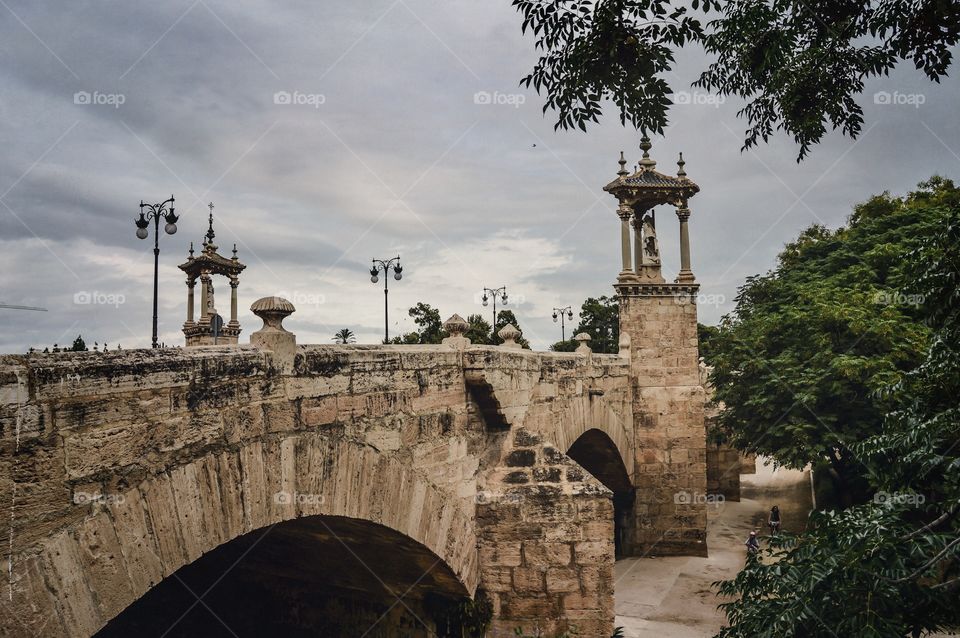 Pouente del real, valencia, spain