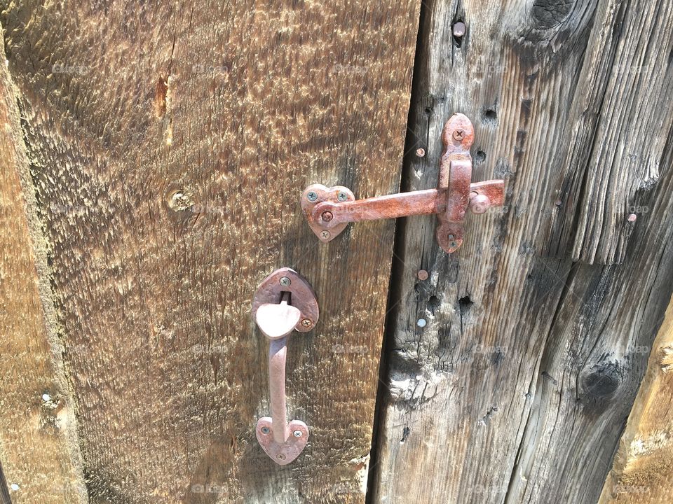Metal Door Handle and Lock