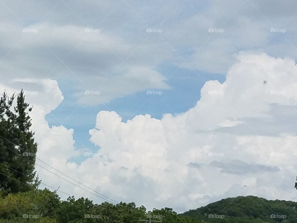 The story in the clouds