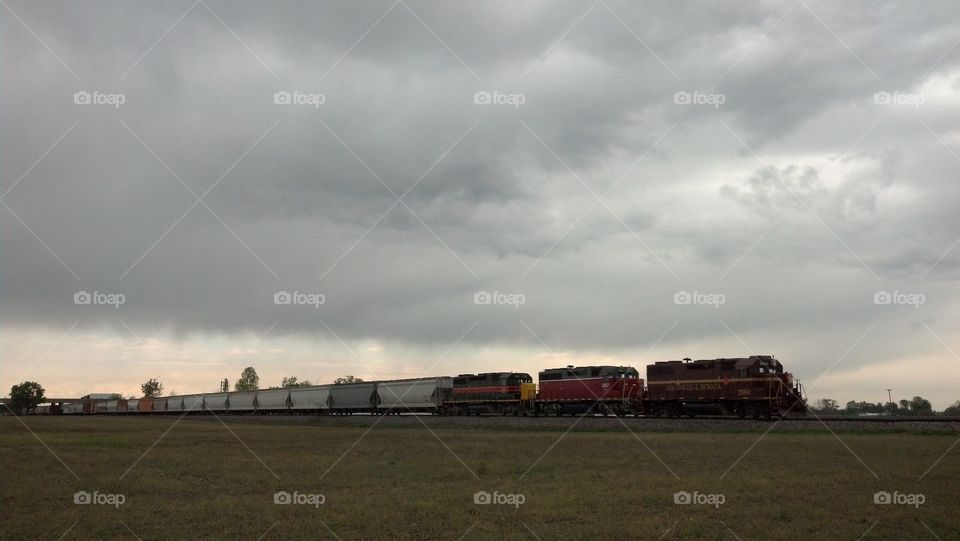 sky train. IN Louisville Rails