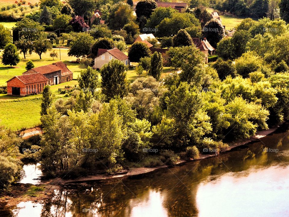 River. Dordogne 