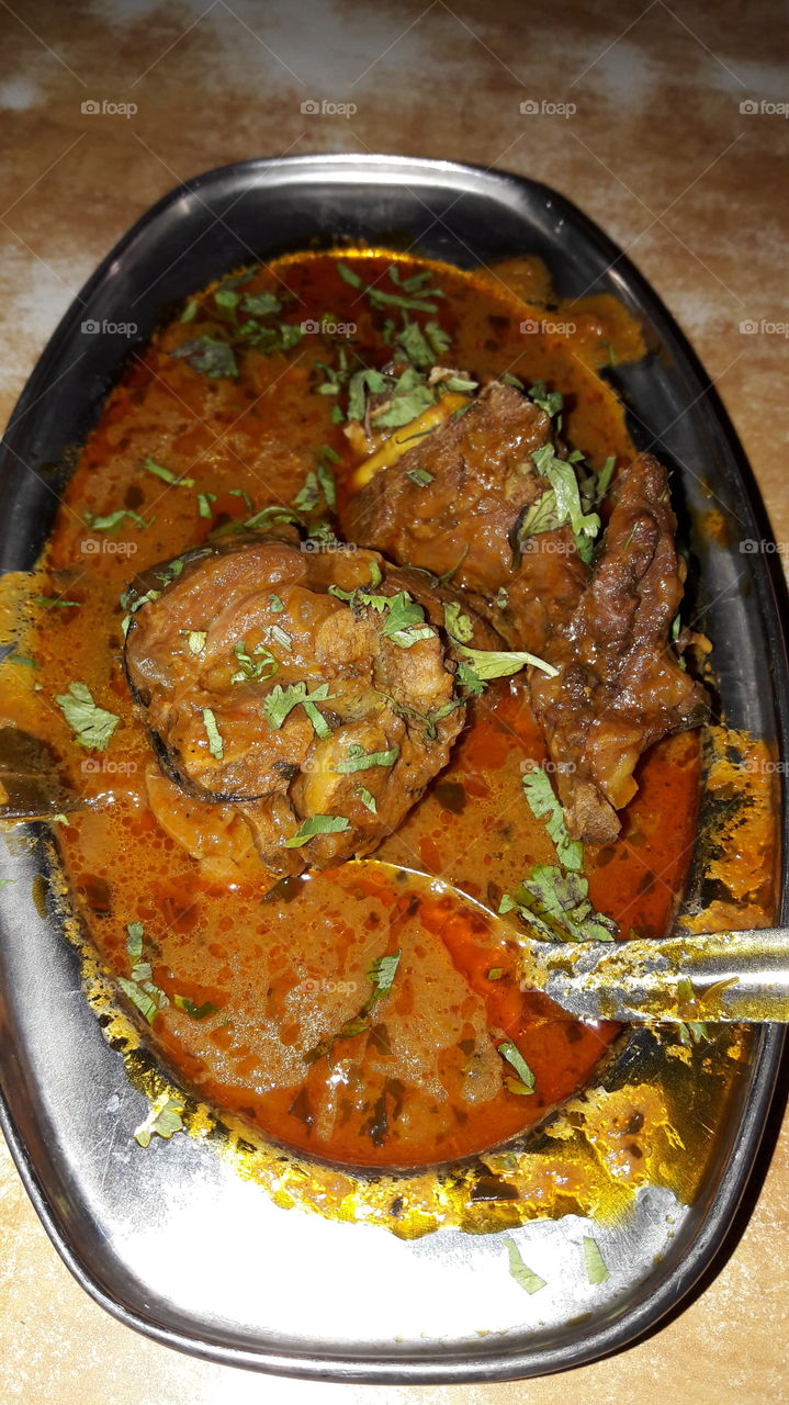 Delicious mutton curry.
Lamb mutton curry is superb delicious