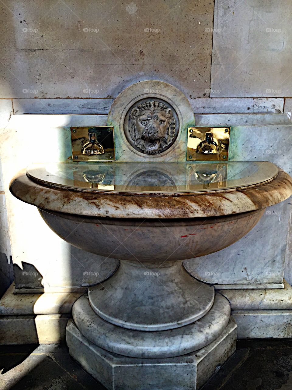 Old beautiful marble table!