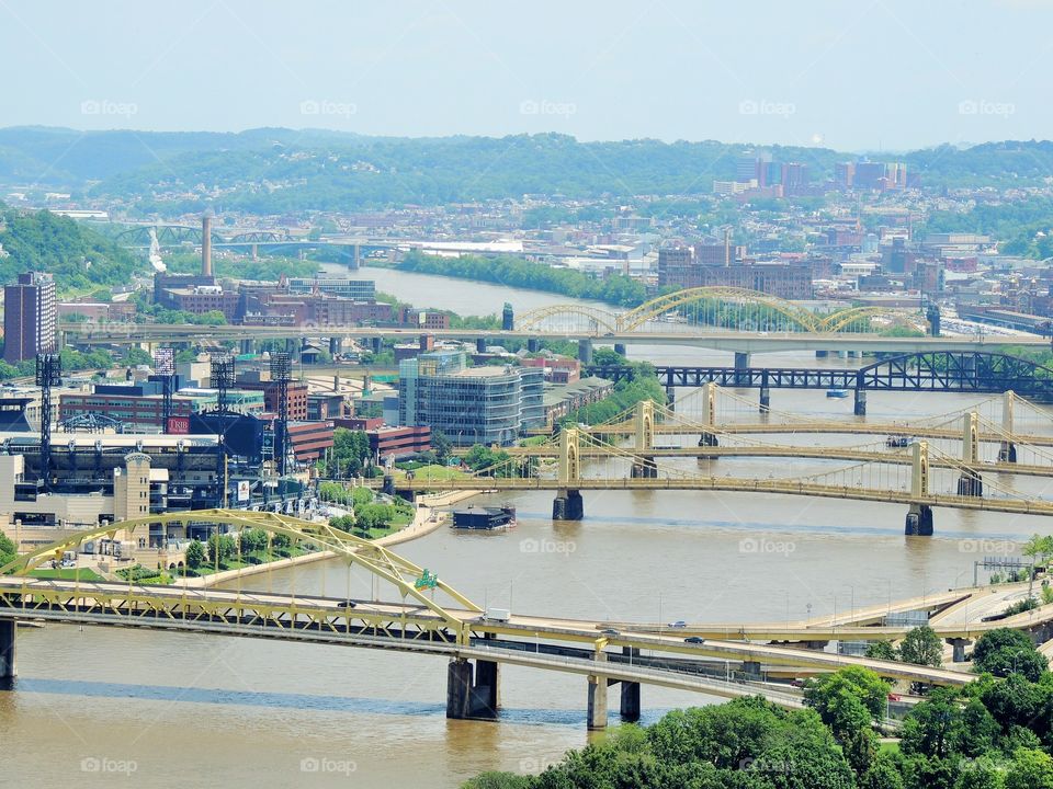 Pittsburgh bridges 