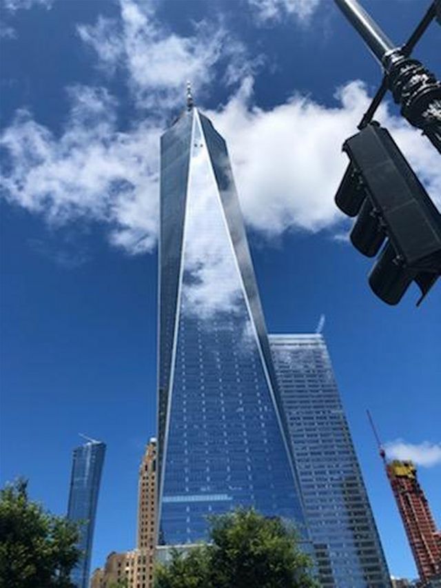 World Trade Center One ( Freedom Tower ) observatory, Manhattan New York City.