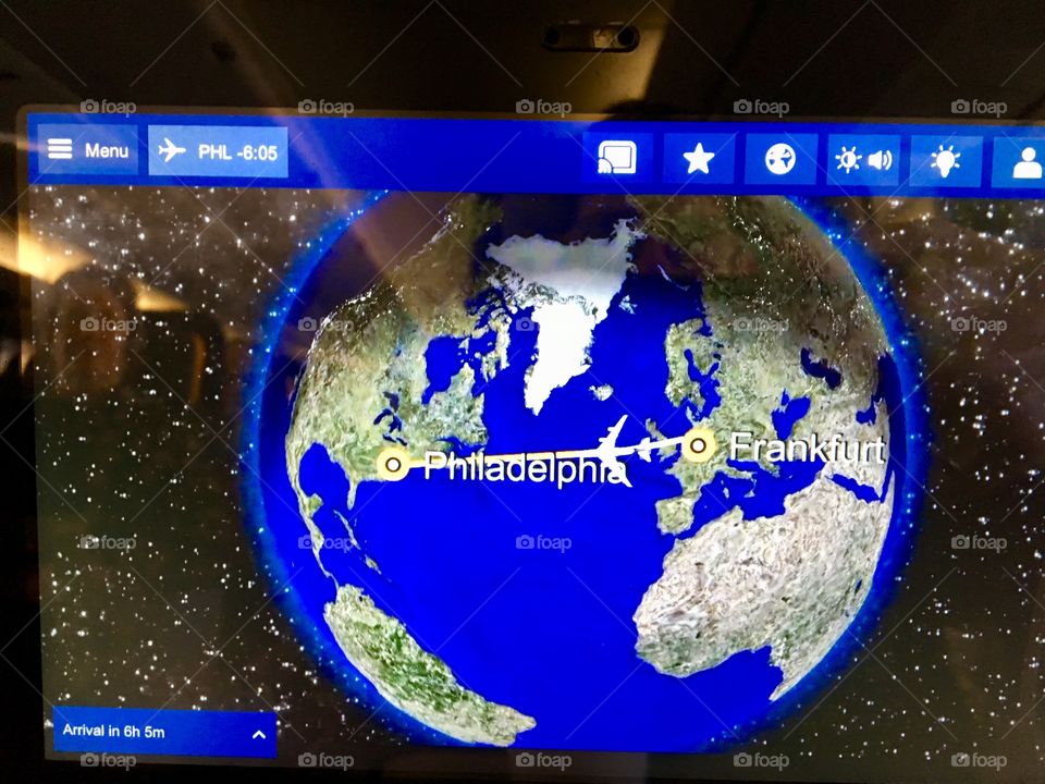 Lufthansa flight