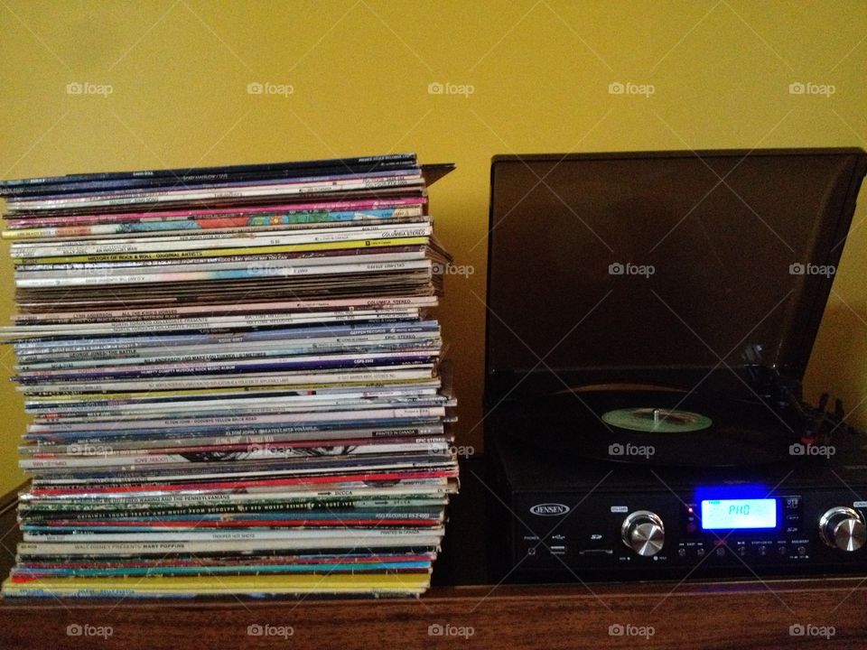 Music, Phonograph Record, Vintage, Book Bindings, Retro