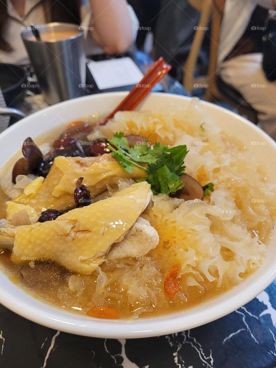 chicken soup with  noodles