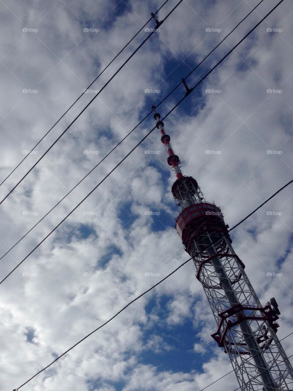 Tv tower in Kyiv