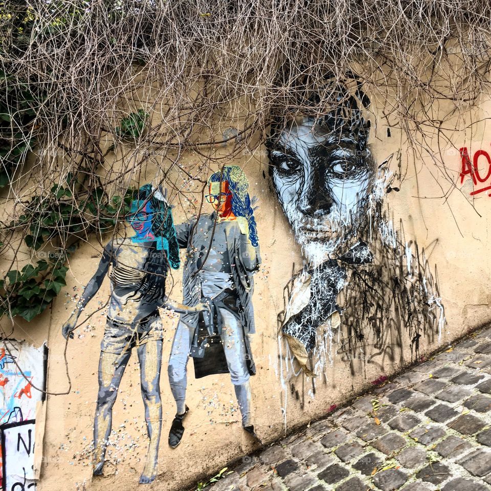 Montmartre street art