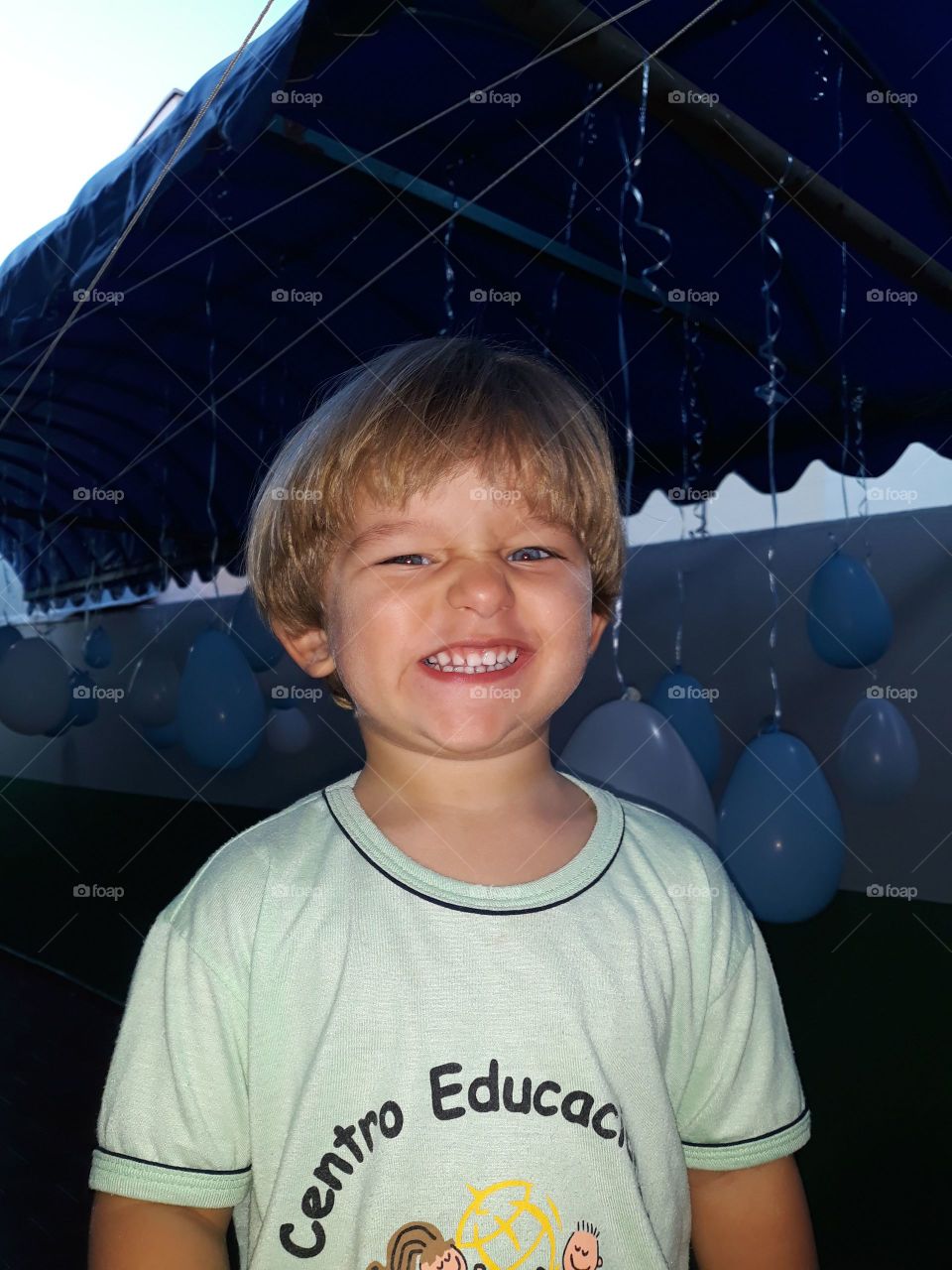 child making a face for being hungry