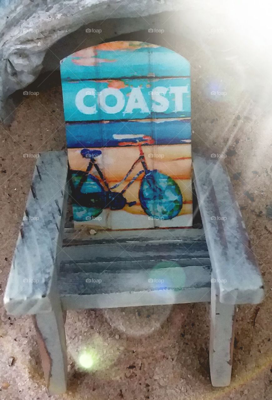 sunshine bea h and bicycle from point A to point B relax