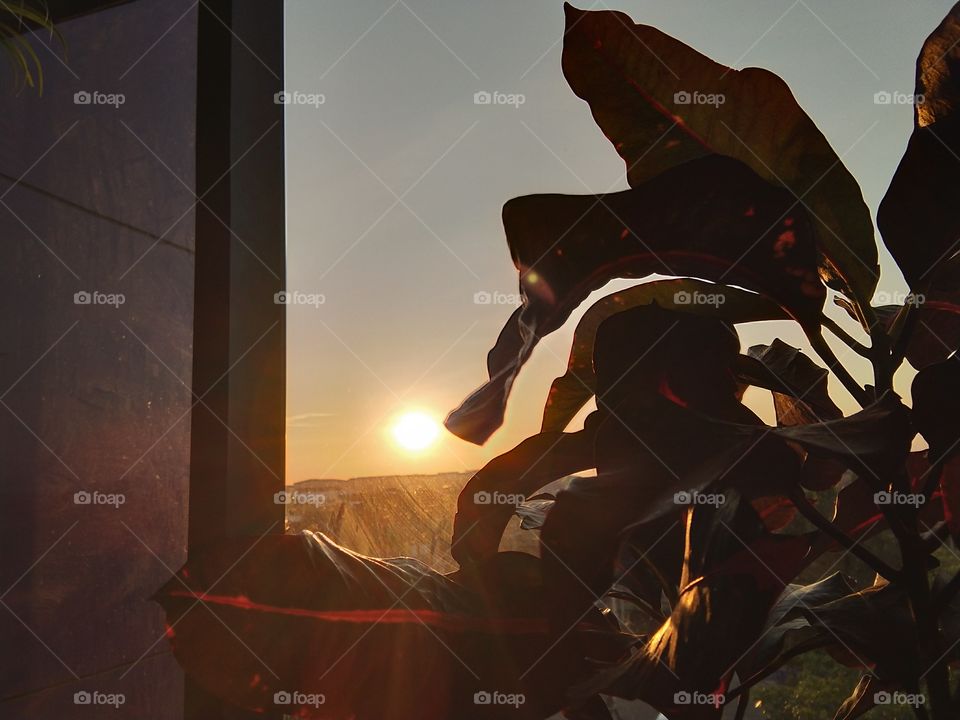 sore yang sangat indah