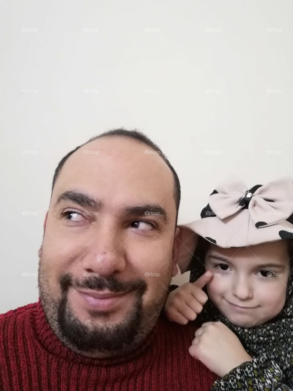 A man and a daughter