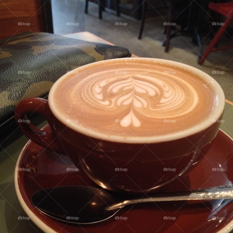 Coffee Mocha at Cafe Coffeeshop. Coffee Mocha at Cafe Coffeeshop