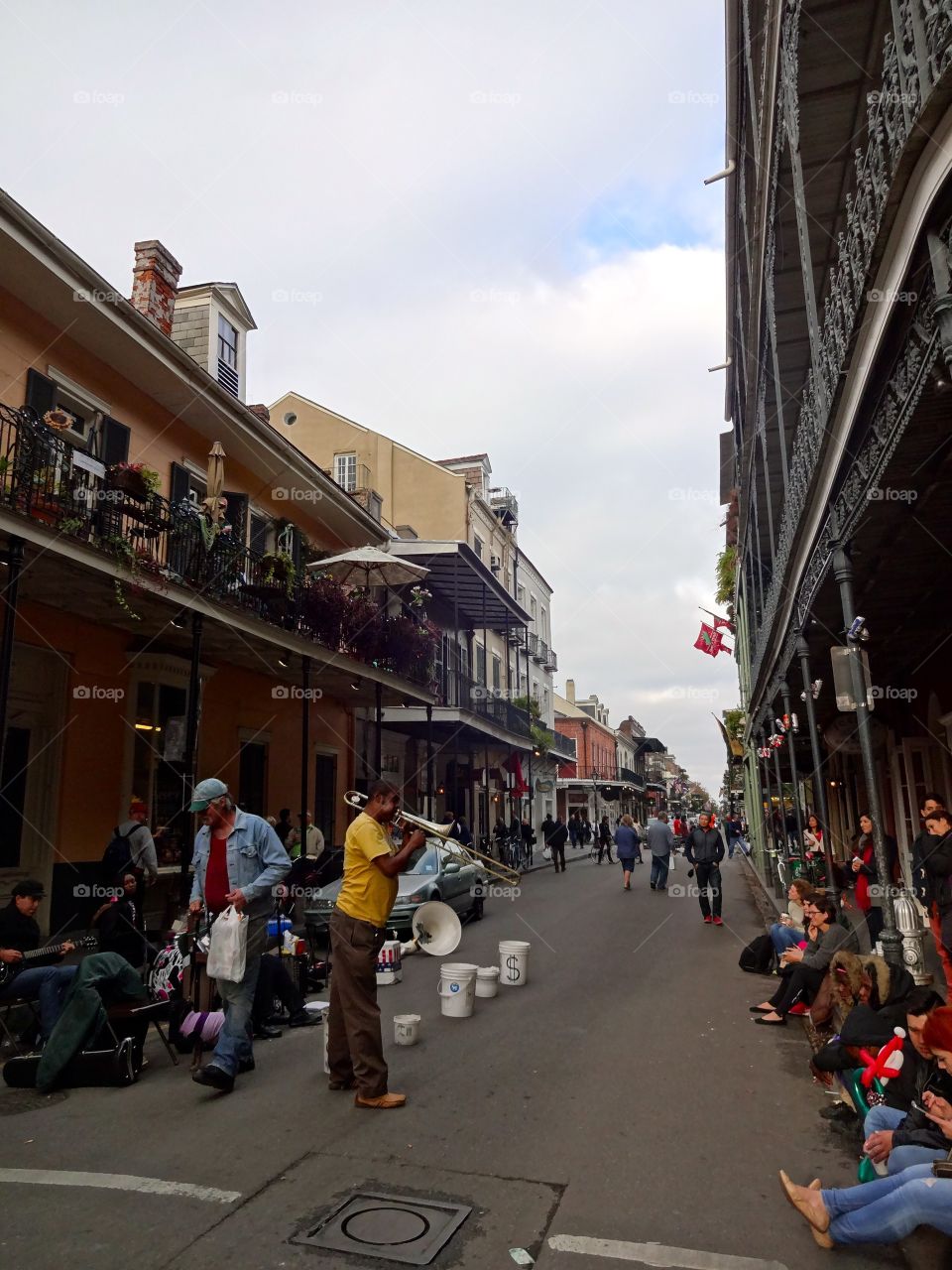 New Orleans jazz on Bourbon