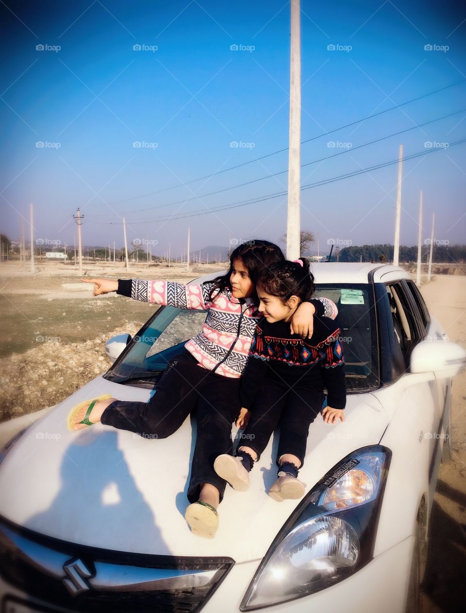 Long drive.With the wind softly blowing on my face and no music on.we listen the music of air that can really touches the heart.I really love driving when my family and friends give me the company.I just stop my car and enjoy the beauty all around .