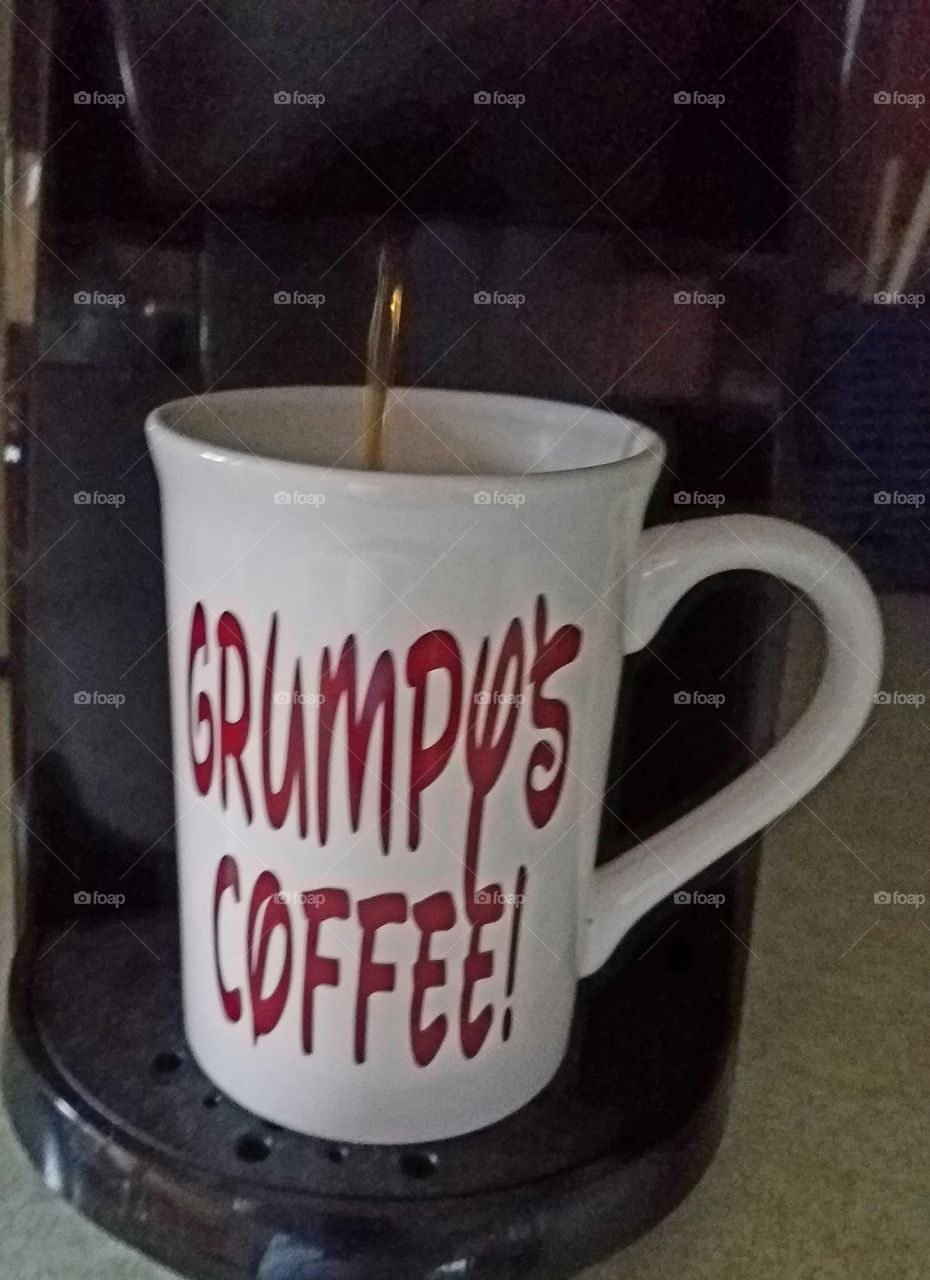 Cup I made for hubby.