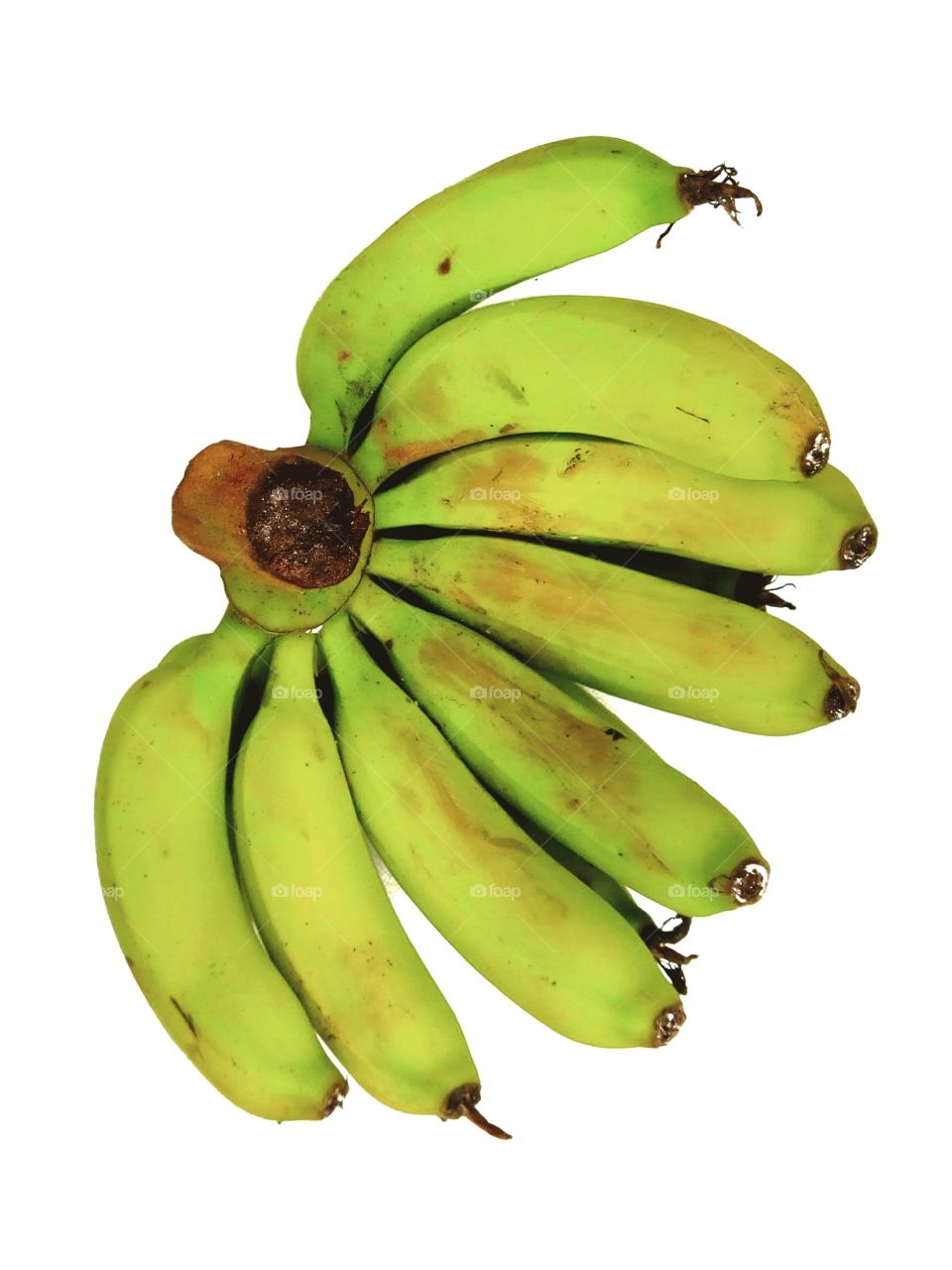 white background,banana
