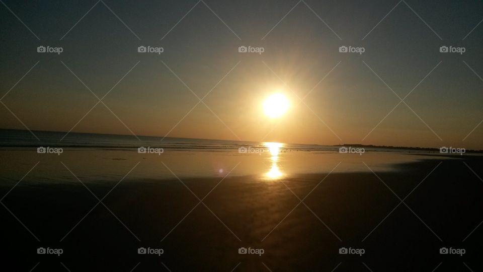 sunset Vendée