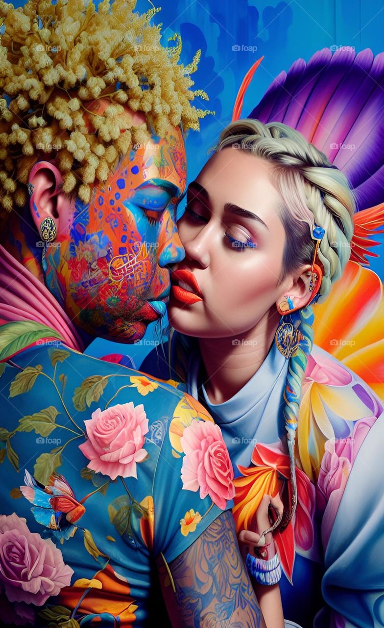 Miley Cyrus Reimagined Art