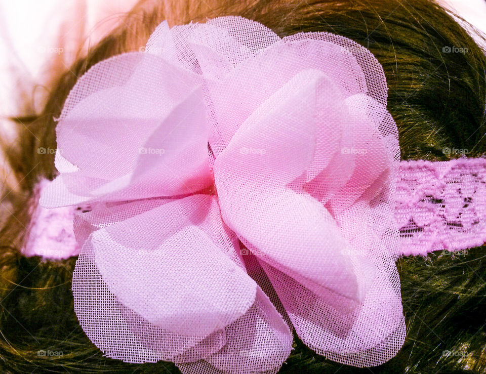 baby pink bow