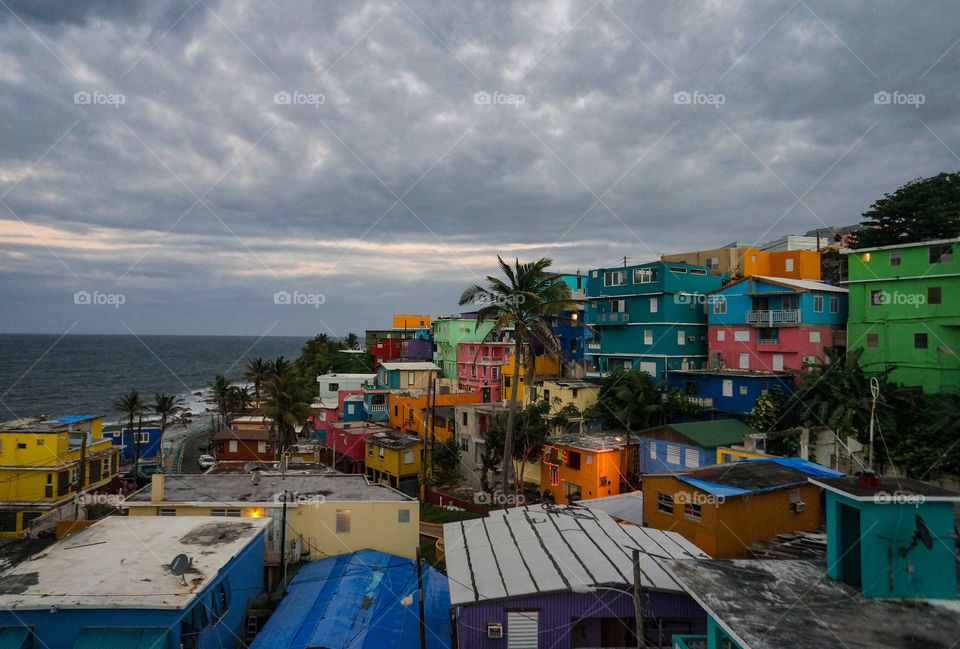 La Perla, historical shanty town, Sam Juan