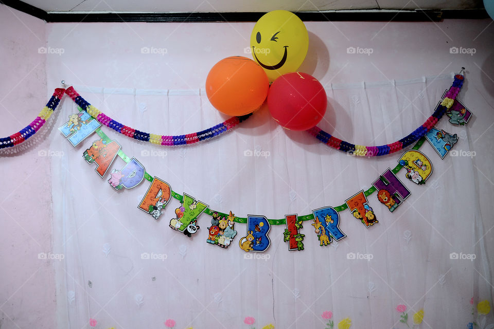 The color of my balloon