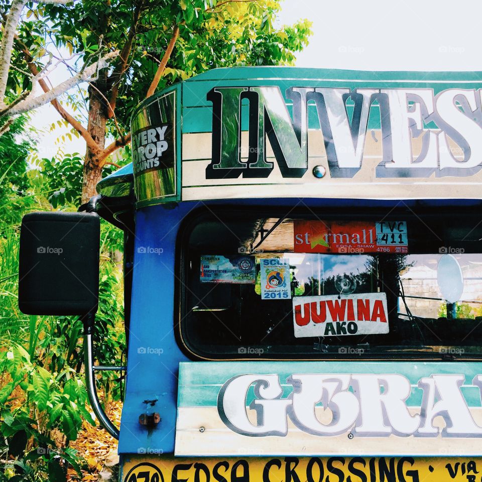 Jeepney. Presenting the ever-famous proudly Pinoy transportation of the masses, the Jeepney!