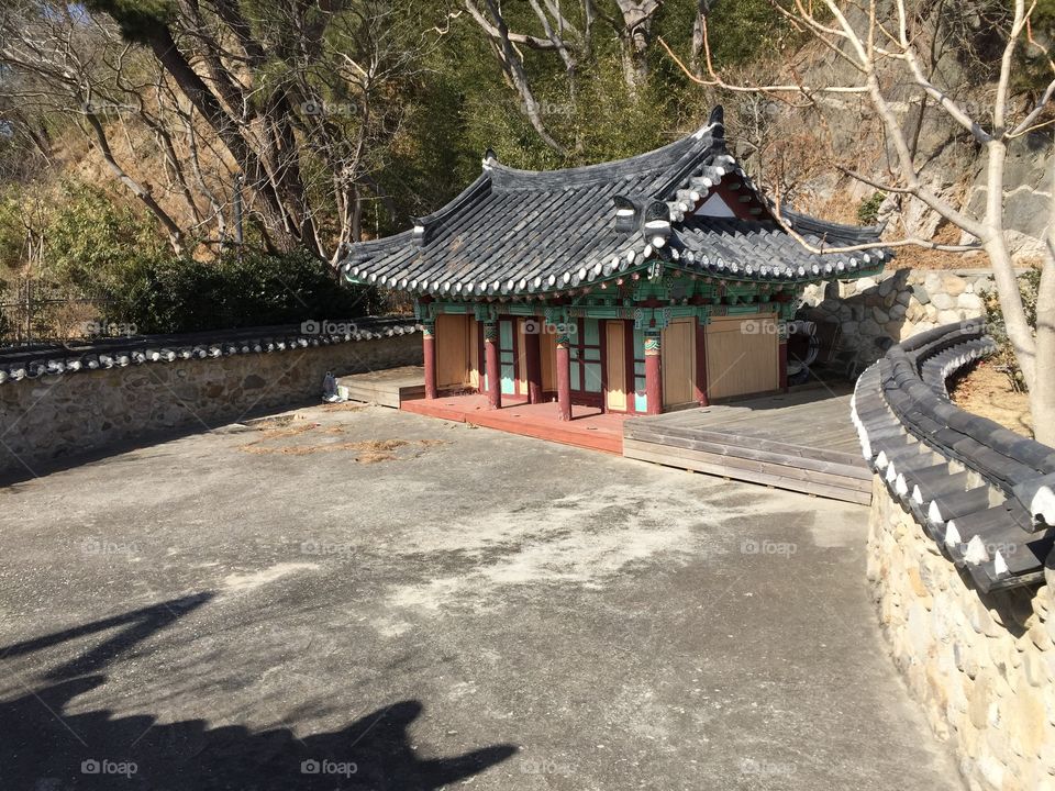 Traditional building in Gangneung Korea