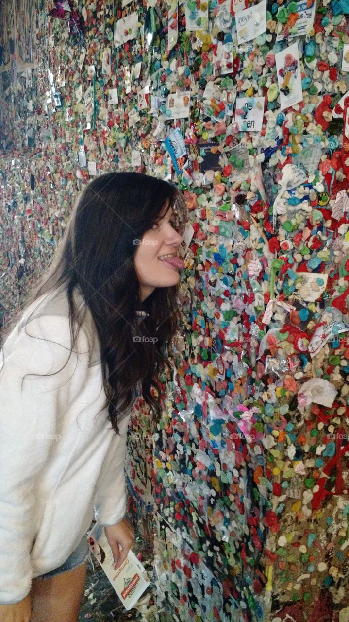 Seattle Gum Wall. August 2015