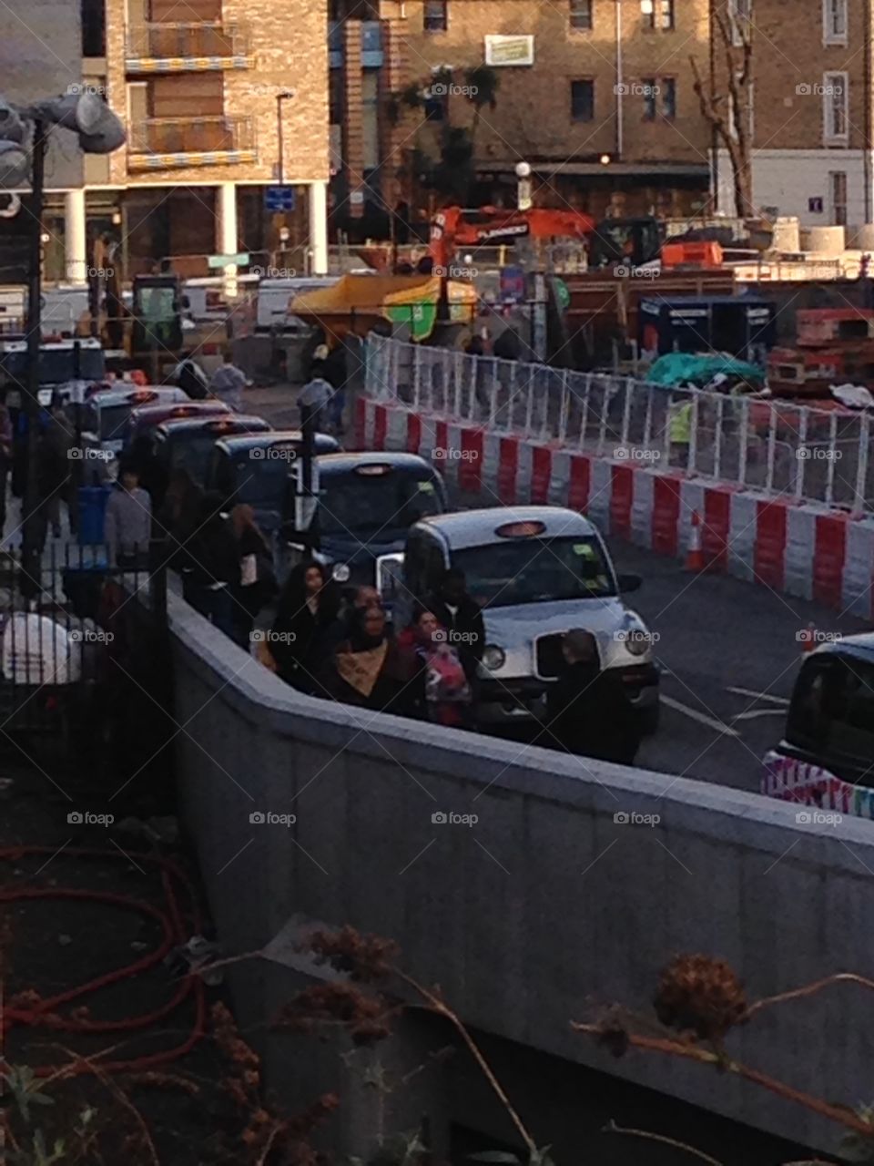 Taxi queue empty 