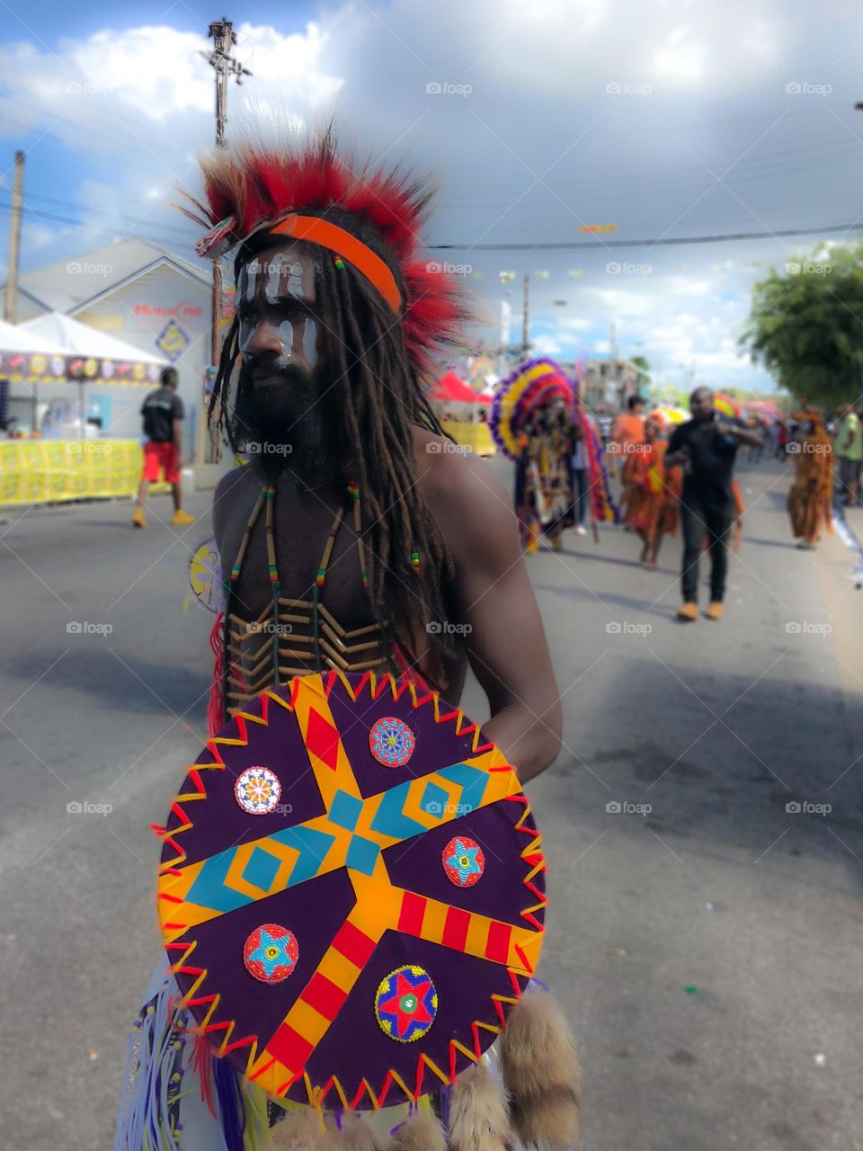 Native American carnival costume