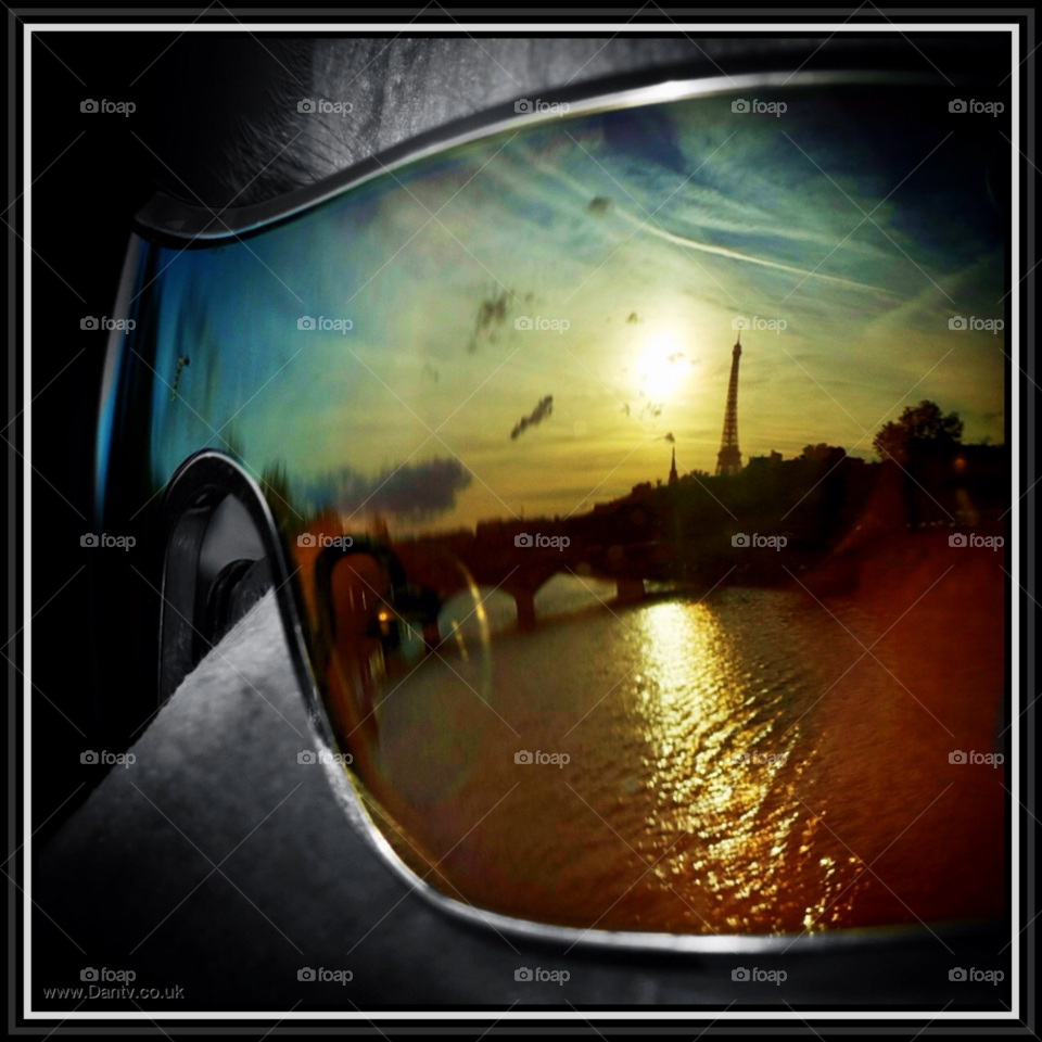 reflection paris france paris by dantvusa