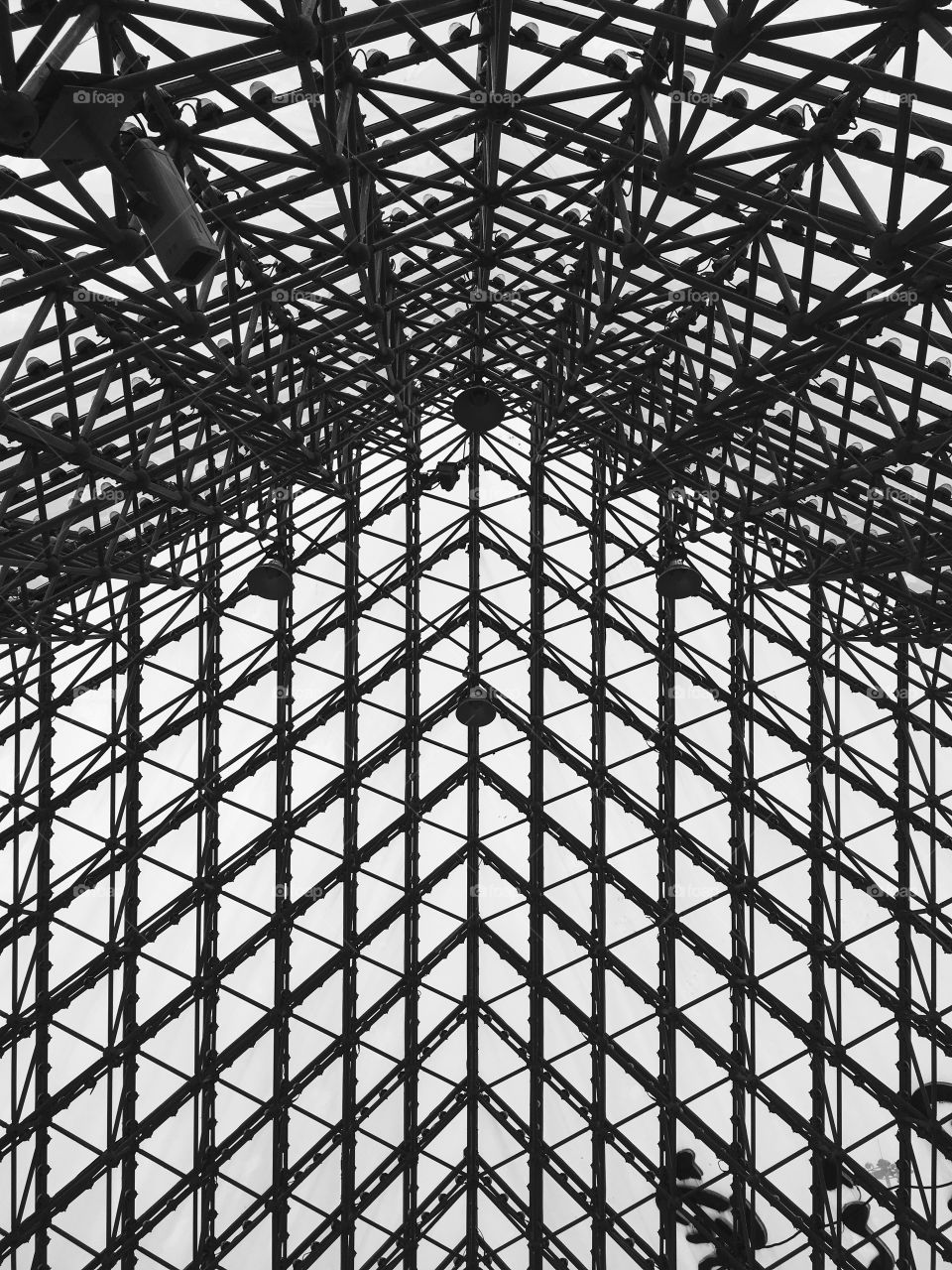 Modern Architecture at Window of the World Pyramid in Shenzhen - China