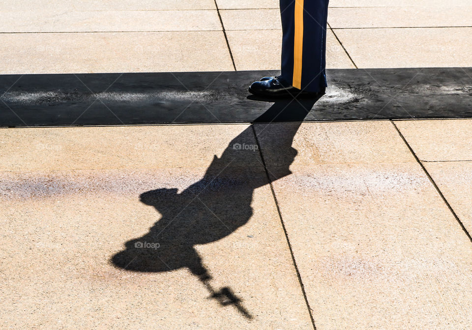 Changing of the Guard shadow