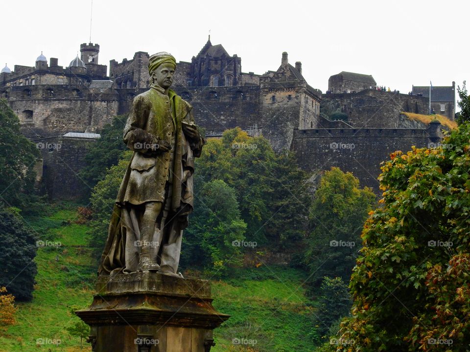 Edinburgh castle, scotland