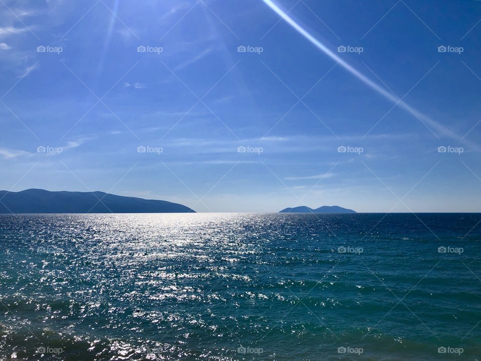 Vitamine sea amaing daytime lagoon island tourism sea tones adriatic ionian