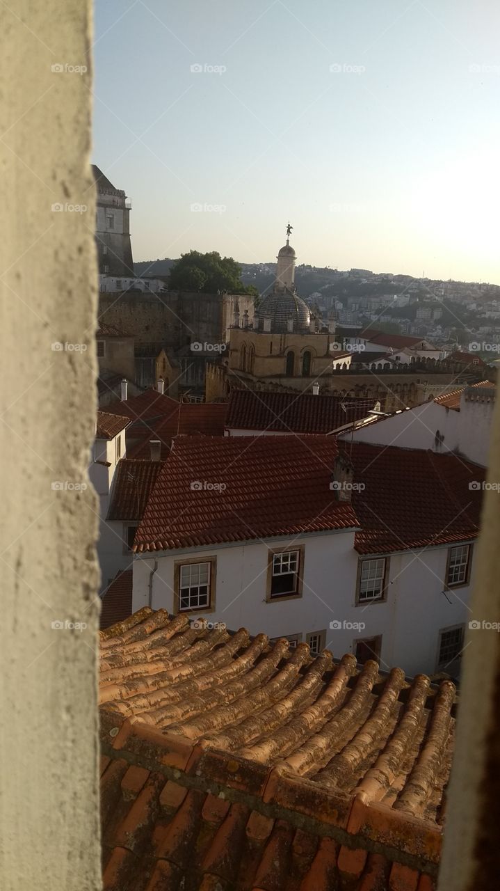 view Coimbra Portugal