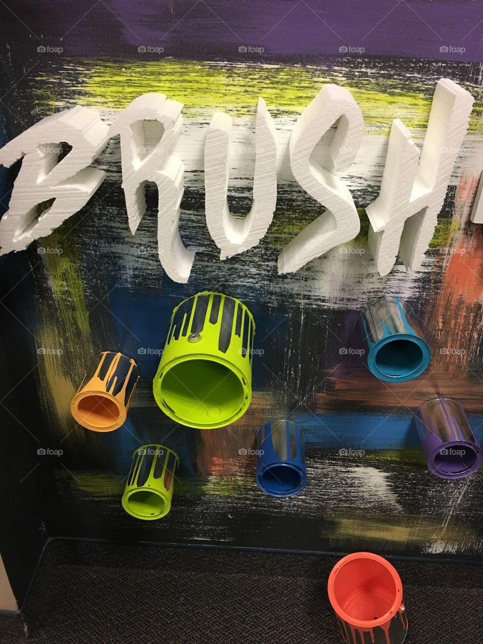 Brush paint