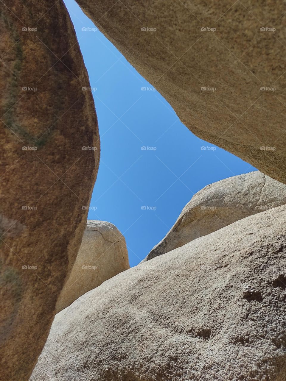 Giant granite boulders at In-Ko-Pah park road - at the Desert View Tower State Historic Park site. (East of Jacumba, CA)
Entrance to the Boulder Park is included with paid entrance to the Tower museum and gift shop.