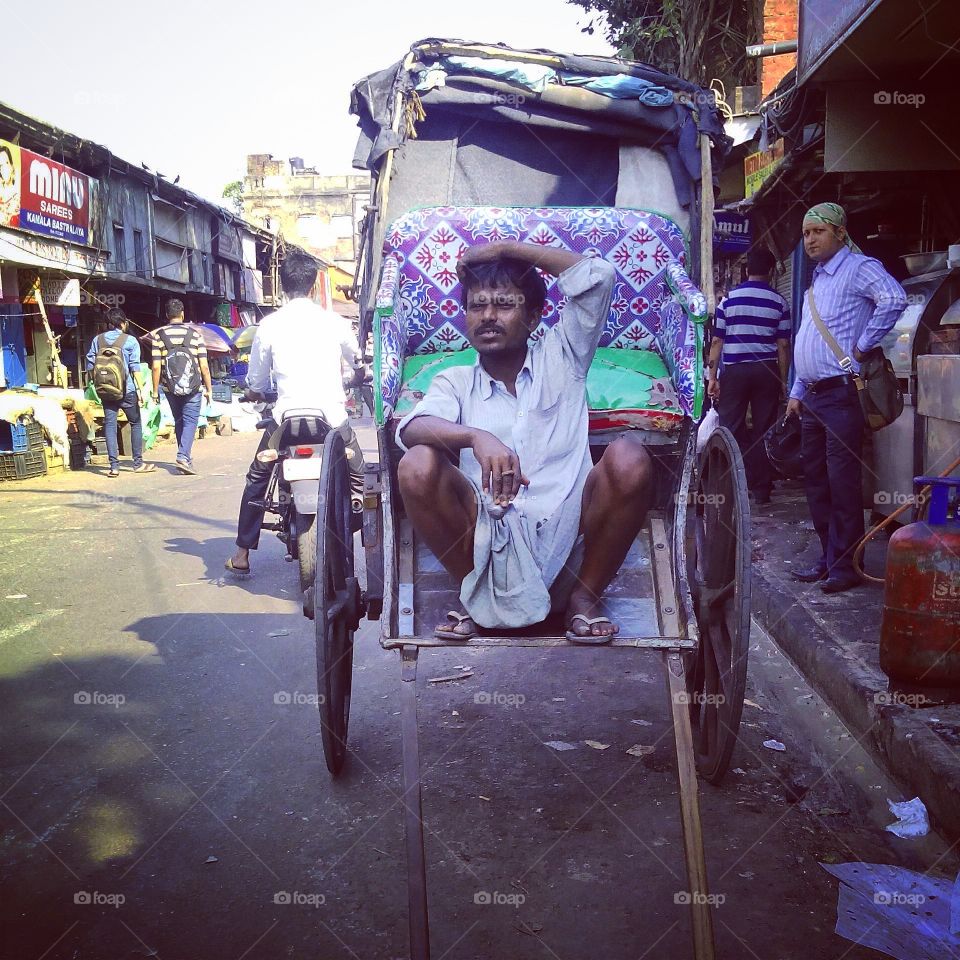 Rickshaw Cart