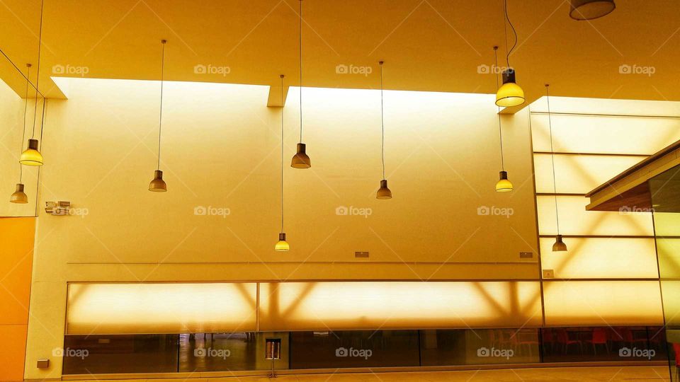 Interior dominating the color