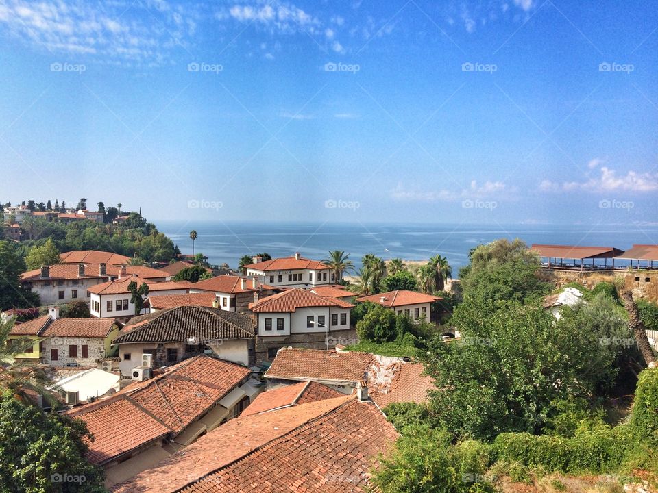 Antalya, Turkey from the top 