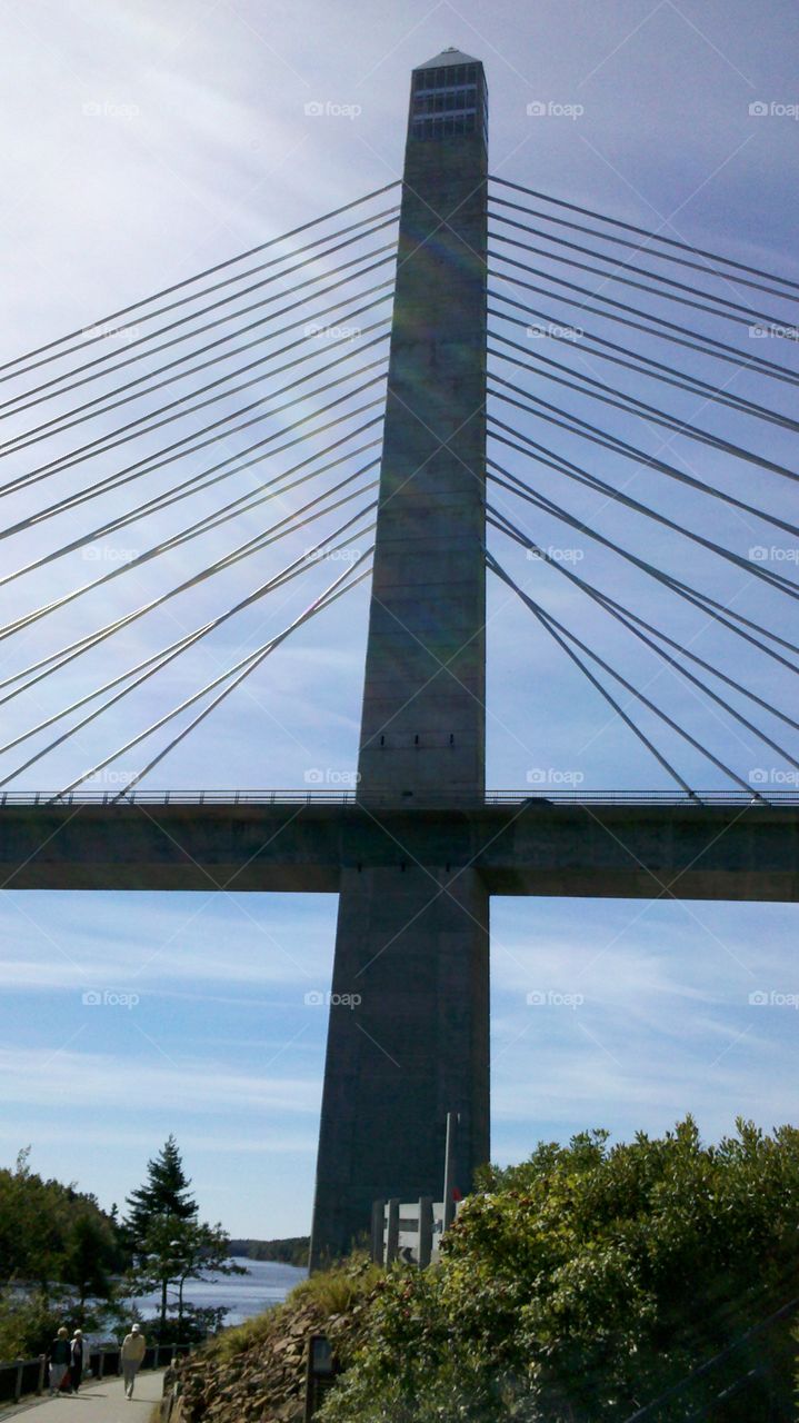 Bridge. Bridge in Stockton Springs