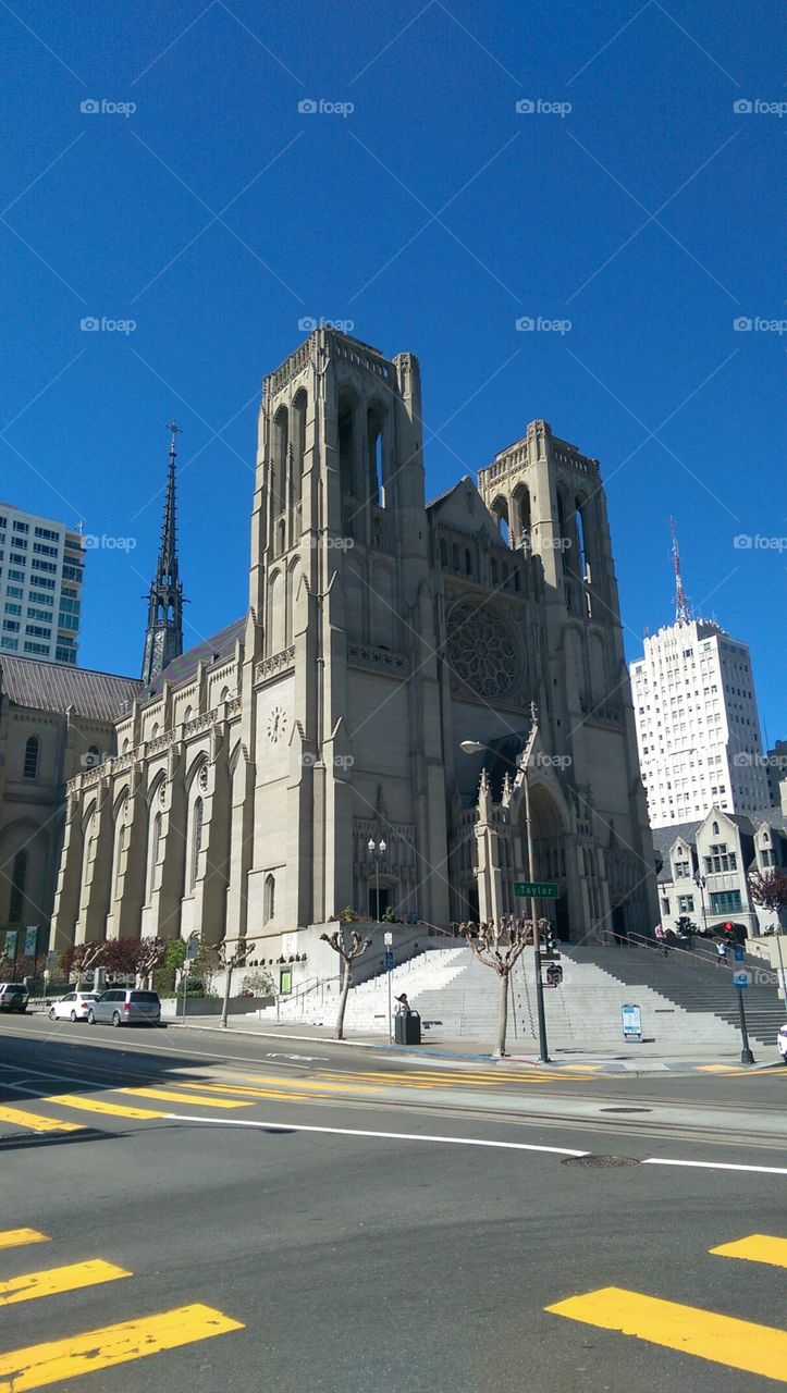 Grace Cathedral, San Francisco. San Francisco
