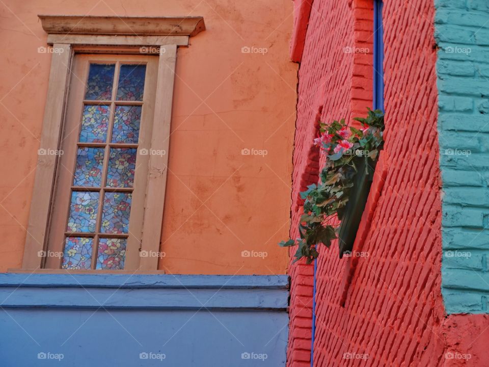 Colorful Mediterranean Architecture
