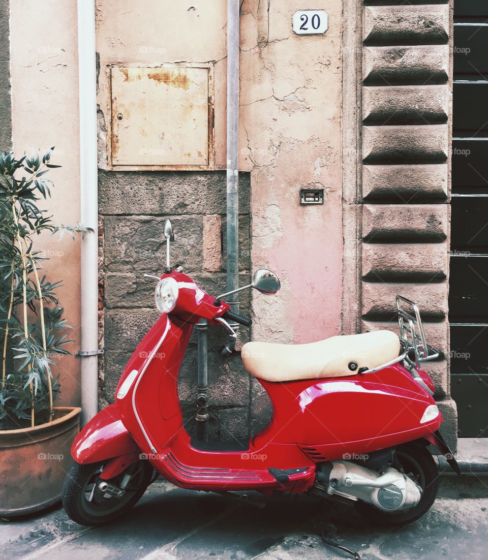 Scooter in Italy