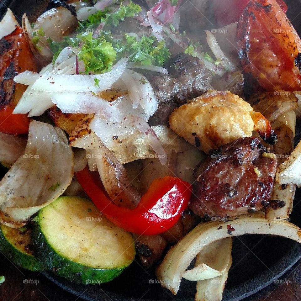 Mixed grill.
