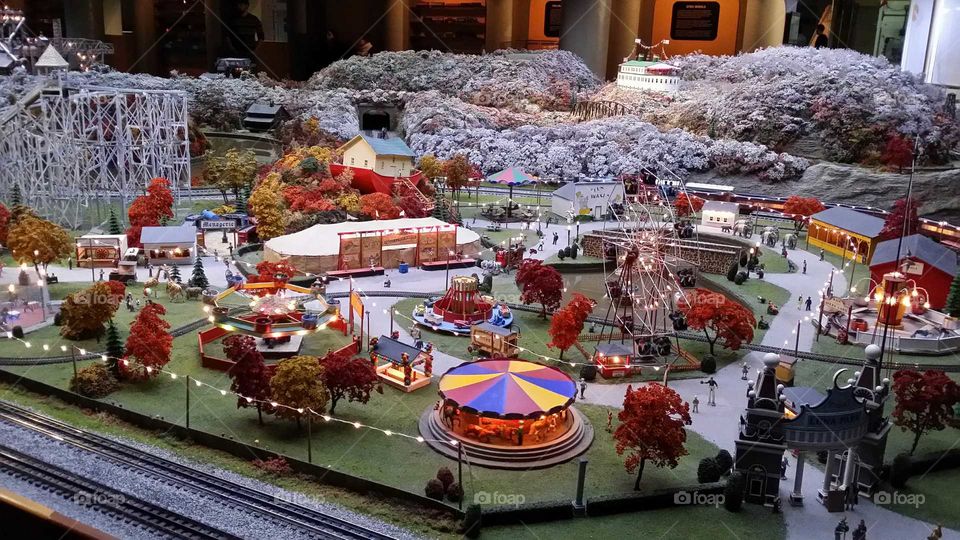 Scale Model Amusement Park